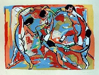 siebdruck kunst matisse tanz