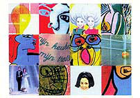 twan de vos en margreet van terwisga ansichtkaart kaart kunstkaart kunst
