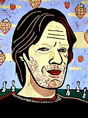 portrait by order, portraits painting, portrait in linocut or portraits in silkscreen print