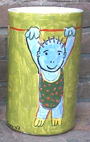 Baby Keramik Vase von Twan de Vos