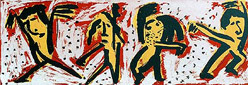 zaaiers zeefdruk kunst opdracht kunst relatiegeschenk relatiegeschenken