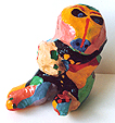 sculpture polyester bear